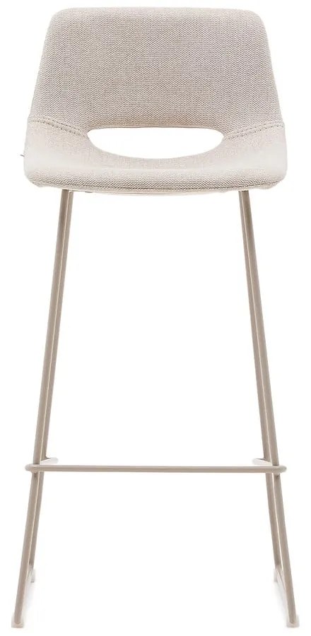 Beżowy hoker (wysokość siedziska 76 cm) Zahara – Kave Home