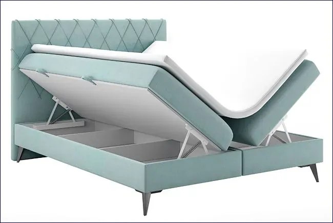 Łóżko boxspring Emina 120x200 - 32 kolory