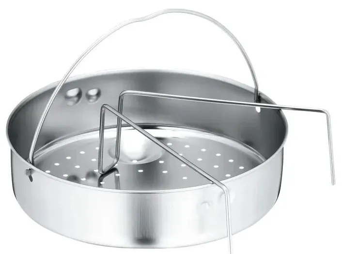 WMF - Zestaw wkładu i trójnoga do szybkowara o średnicy 22 cm