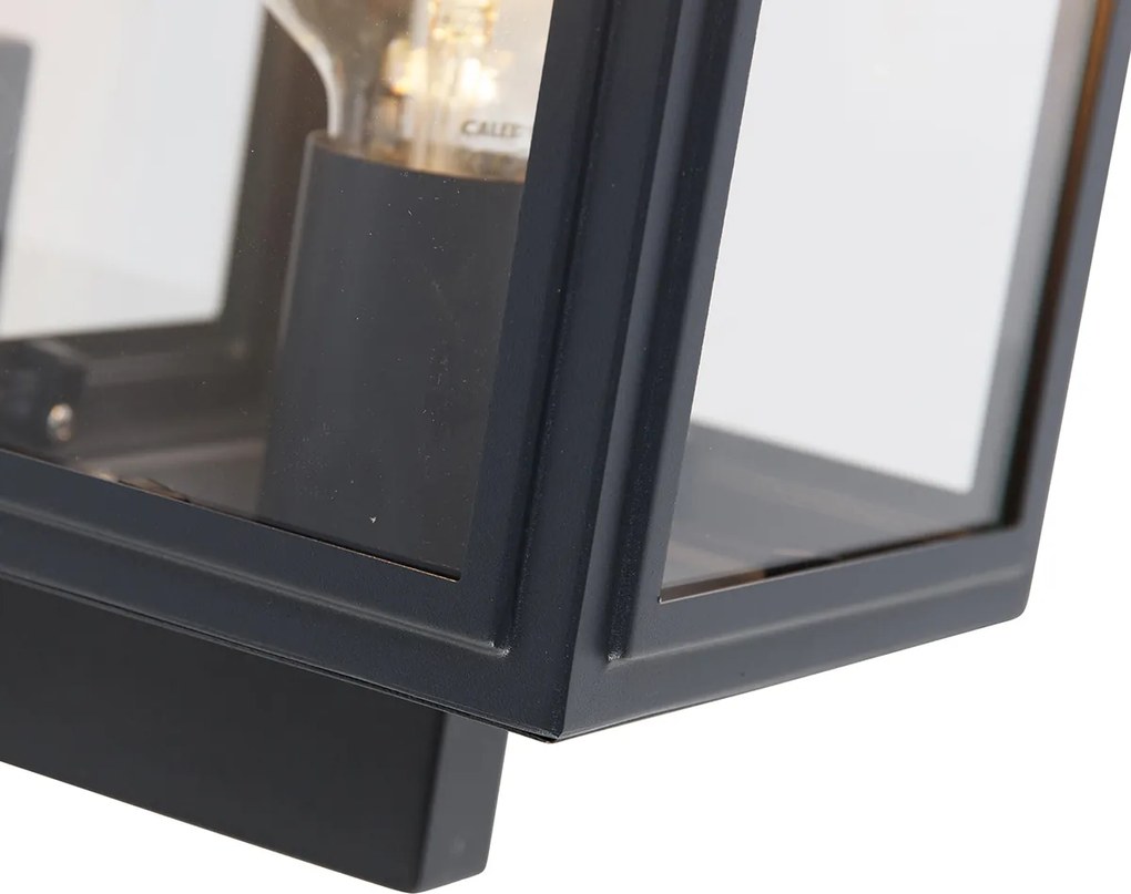 Inteligentna lampa ścienna szara w komplecie z inteligentną żarówką G95 - Sutton Up