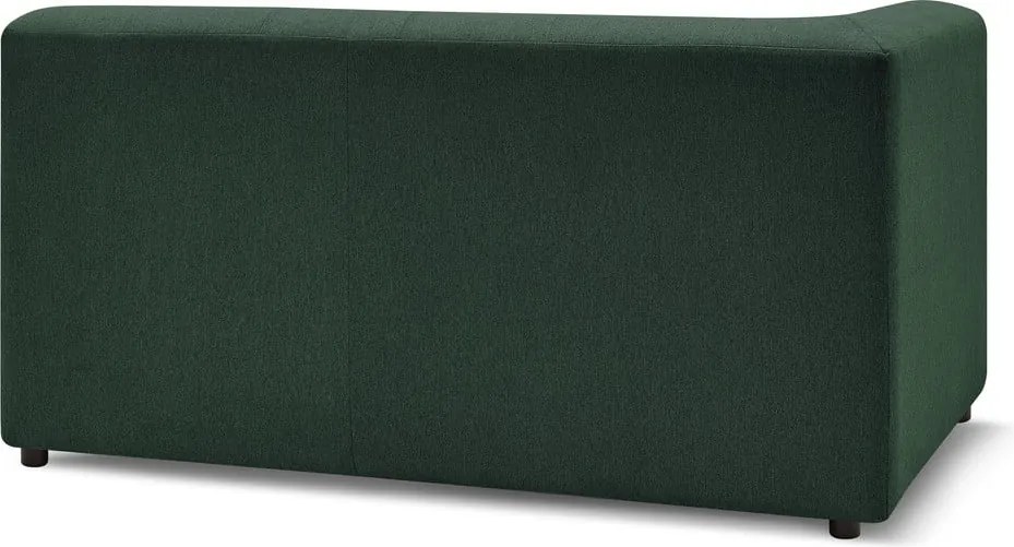 Ciemnozielony moduł sofy (prawostronny) Kleber – Bobochic Paris