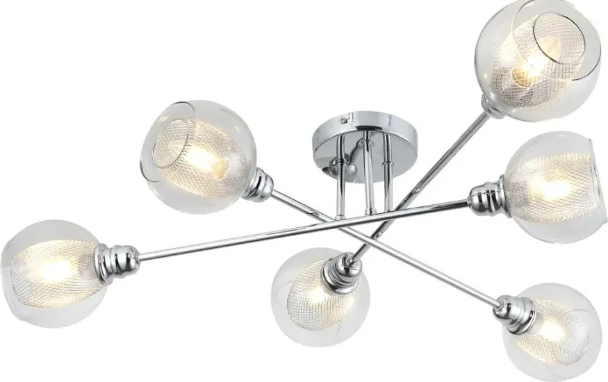 Lampa sufitowa sześcioramienna H0-R15