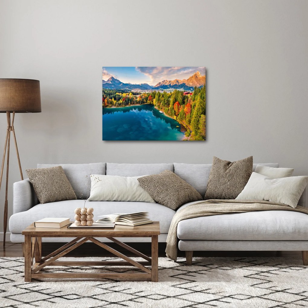 Obraz - Jezioro Urisee, Austria (70x50 cm)