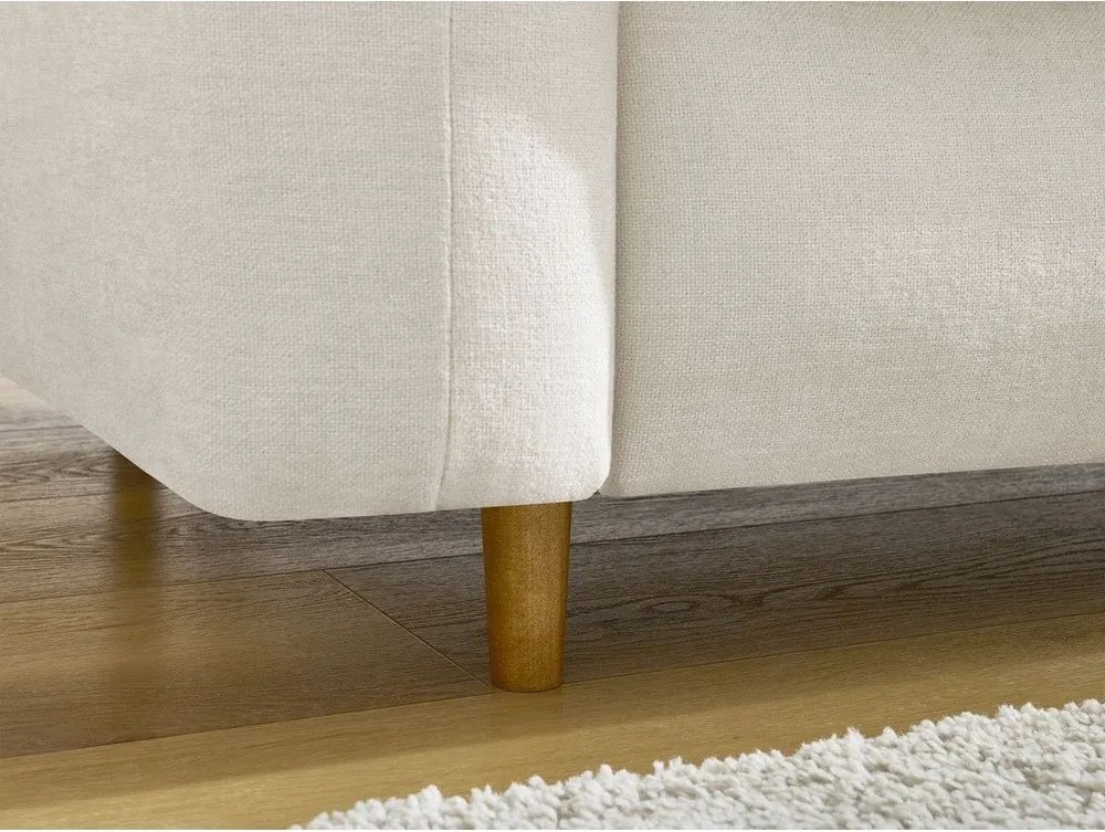 Beżowa rozkładana sofa do spania 220 cm Cocoone – Bobochic Paris