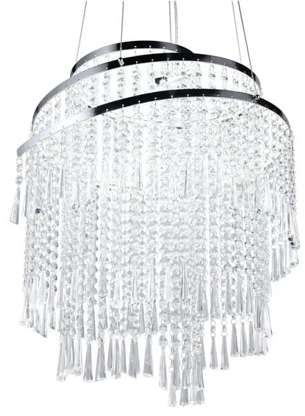Lampa wisząca LED w kolorze srebra ø 48 cm Pomp – Trio