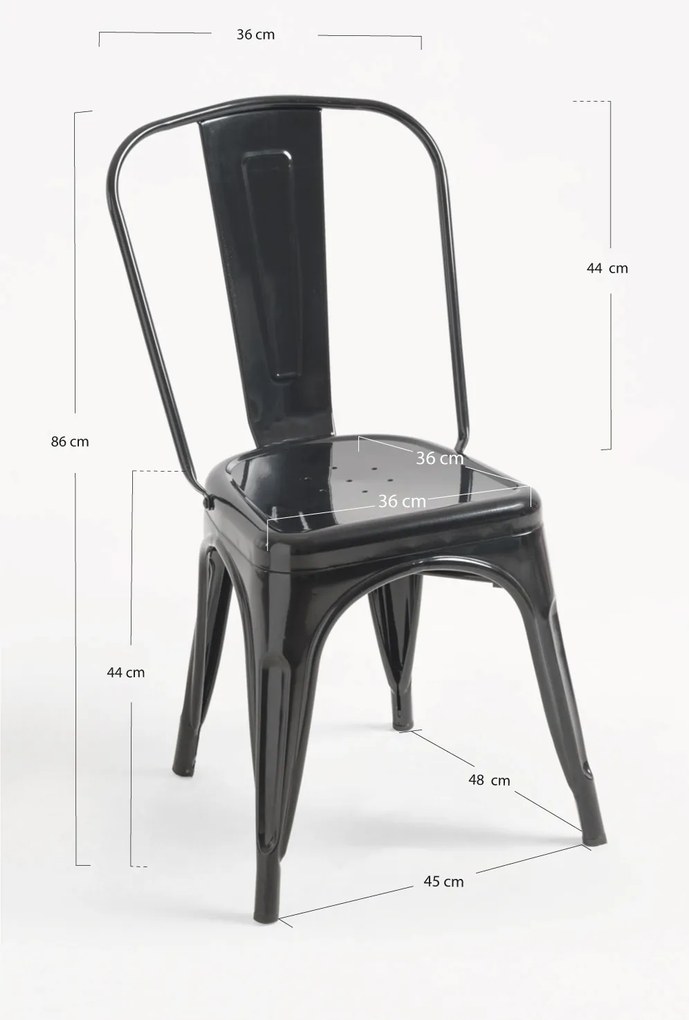 Zestaw 4 Krzese Torix