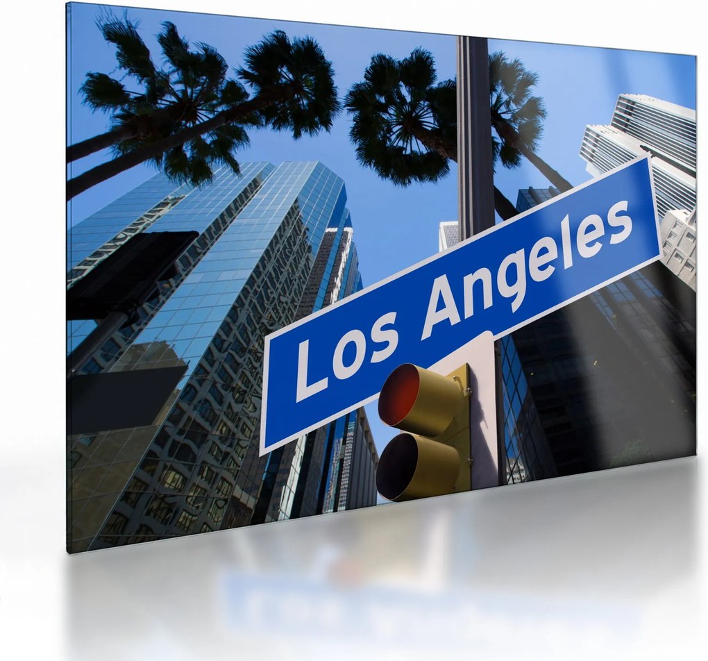 Obraz na szkle - Los Angeles (70x50 cm)