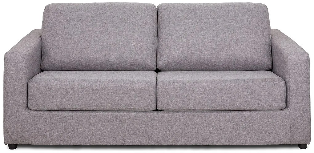 Kanapa 3-osobowa rozkładana z szarej tkaniny DONETO