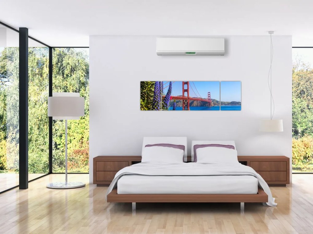 Obraz - Most Golden Gate, San Francisco (170x50 cm)