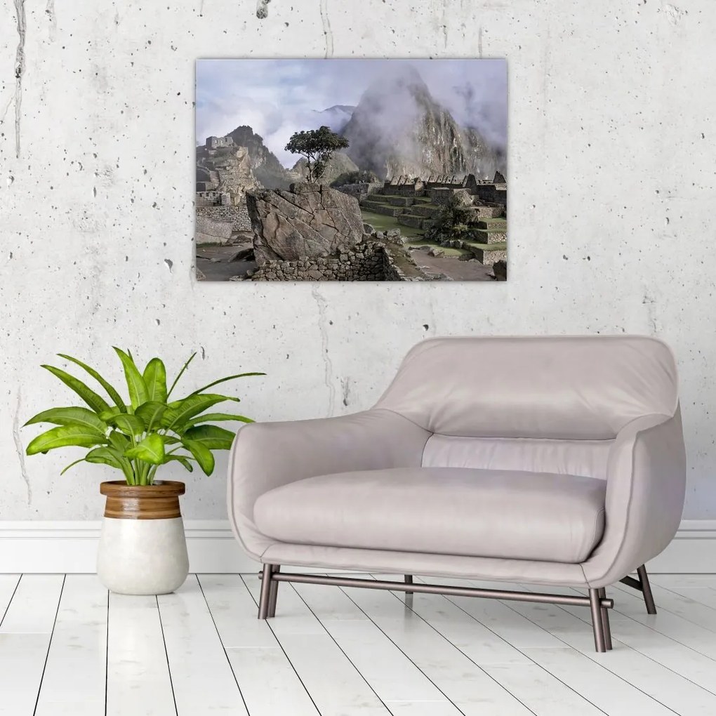 Obraz na szkle - Machu Picchu (70x50 cm)