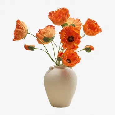 Ramo Dekoracyjny Arandelle Naranja Azafrán | Saffron Orange - Sklum