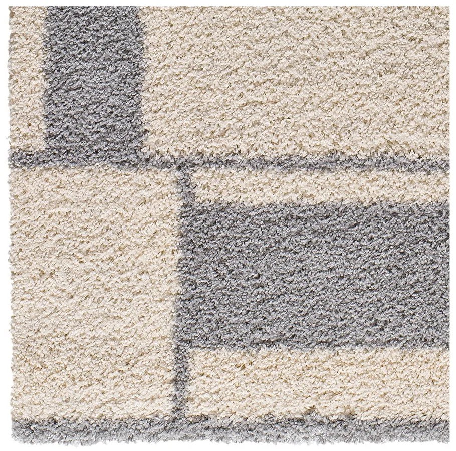 Szaro-kremowy dywan 80x150 cm Helia – Universal
