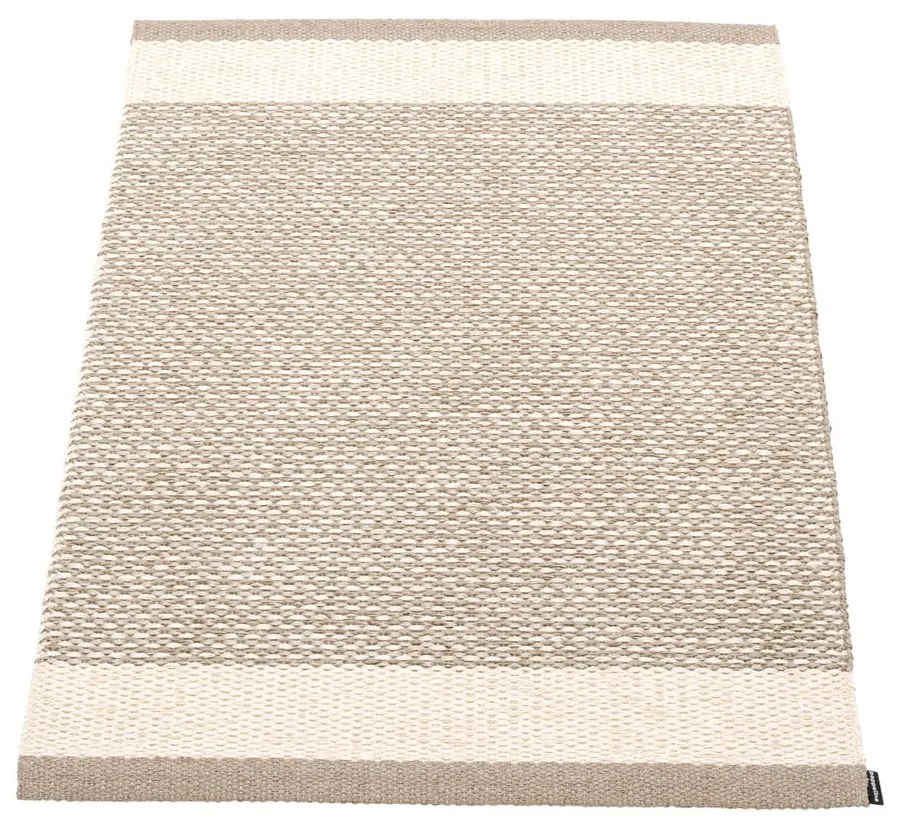 Beżowy dywan odpowiedni na zewnątrz 60x85 cm Edit Mud Vanilla – Pappelina