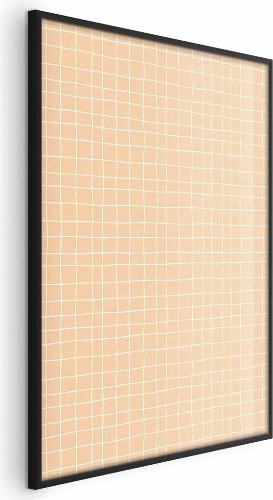 Plakat Linie i szum 60x90 cm z ramą czarną bez marginesu ARTGEIST B