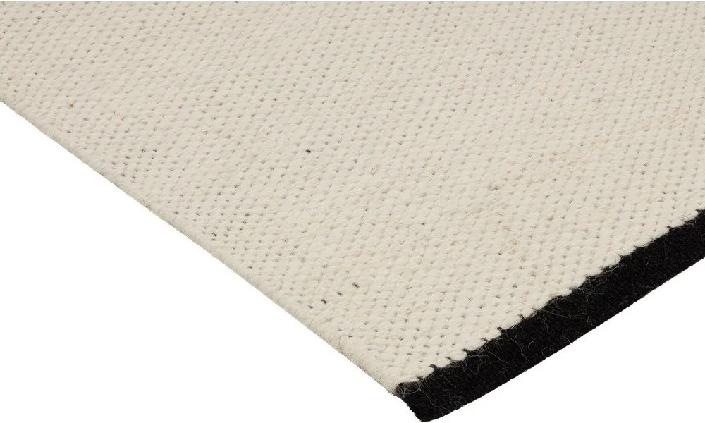 Beżowy wełniany dywan tkany ręcznie 200x300 cm Mavi – noo.ma