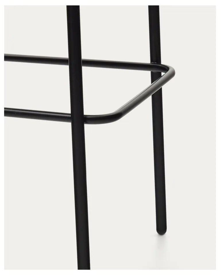 Brązowy/beżowy hoker (wysokość siedziska 65 cm) Eamy – Kave Home