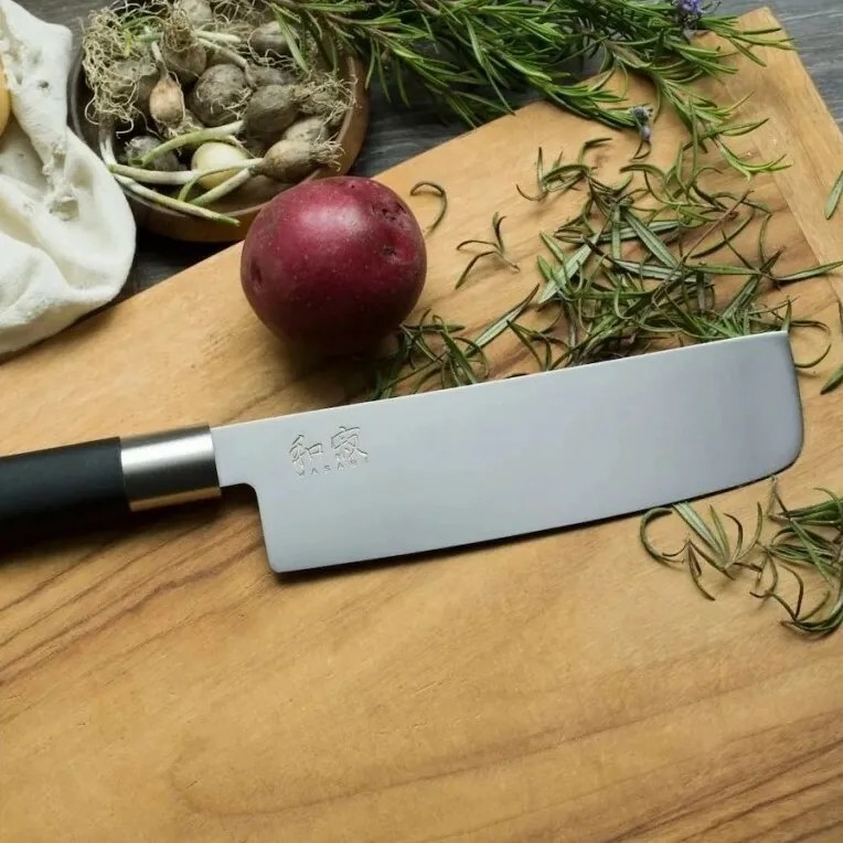 Kai Nakiri Nóż do warzyw Wasabi Black, 16,5 cm