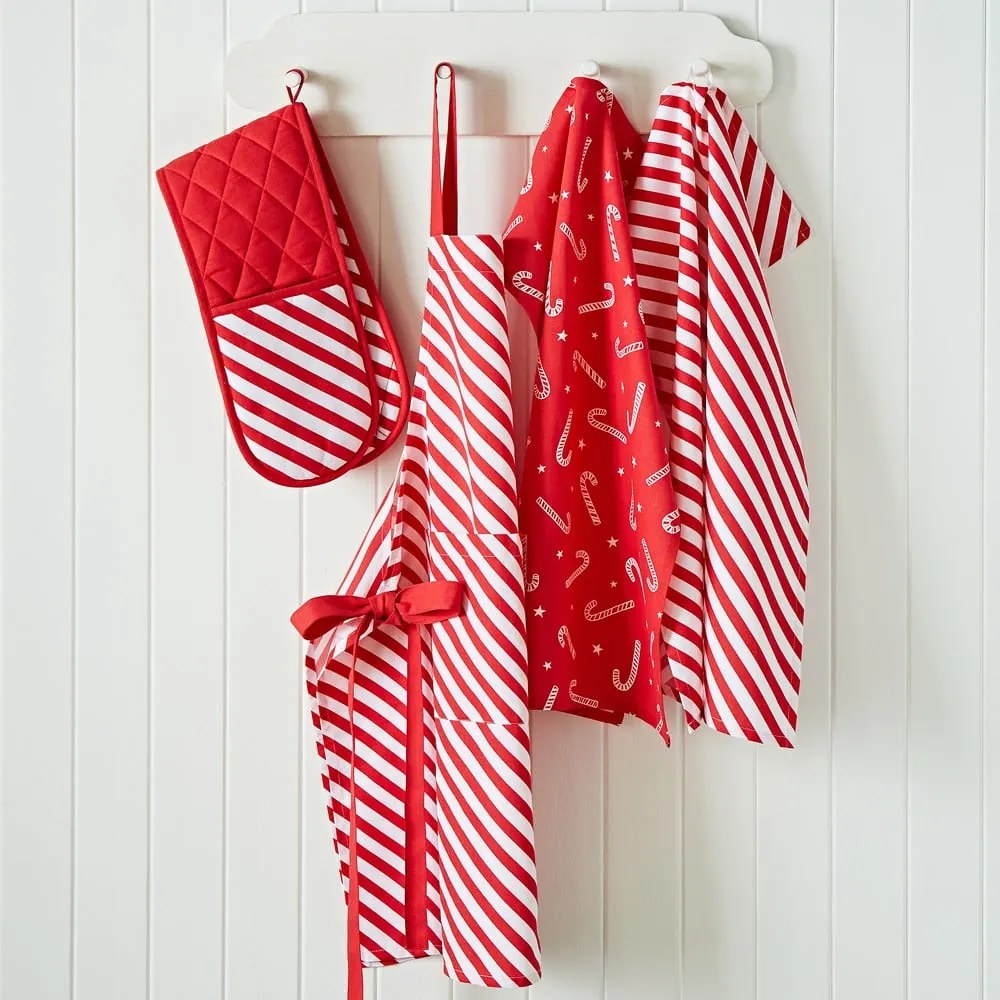 Bawełniany fartuch Candy Cane – Catherine Lansfield
