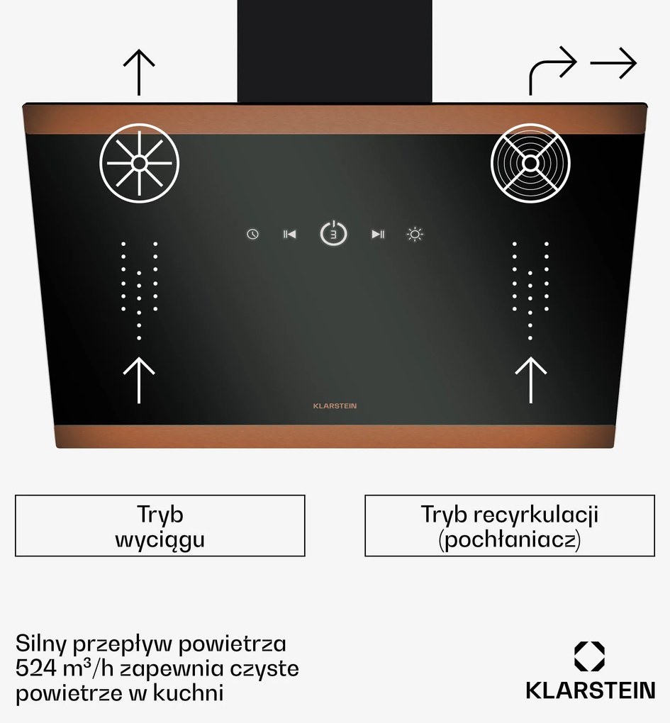 Klarstein FlashLine 60 okap wyciągowy