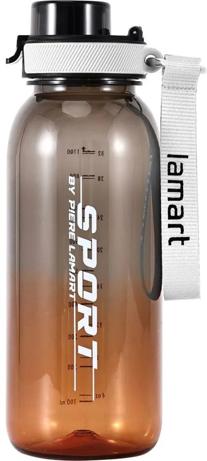 Lamart LT4075 butelka sportowa Fit, biała, 1 l