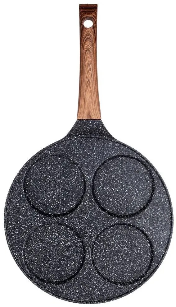 Granitowa patelnia do jajek i placuszków 26cm - Zirex 7X