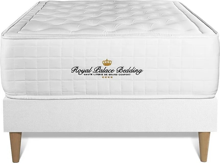 Materac buckingham 90 x 190 cm + zestaw podstawa lózka