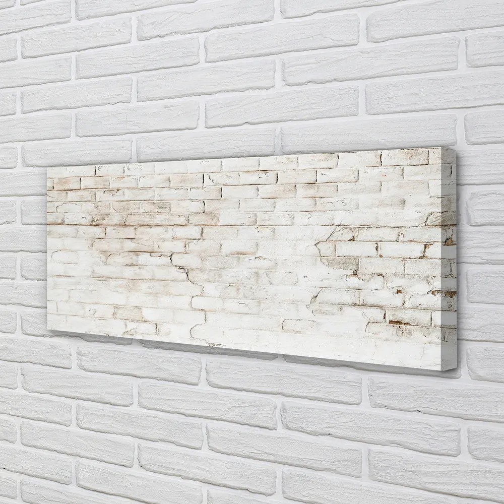 Obraz canvas na ścianę Czerwona Ściana Ceglana