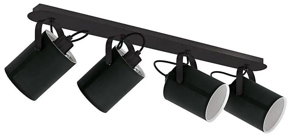 Eglo 33648 - Oświetlenie punktowe VILLABATE 4xE27/10W/230V