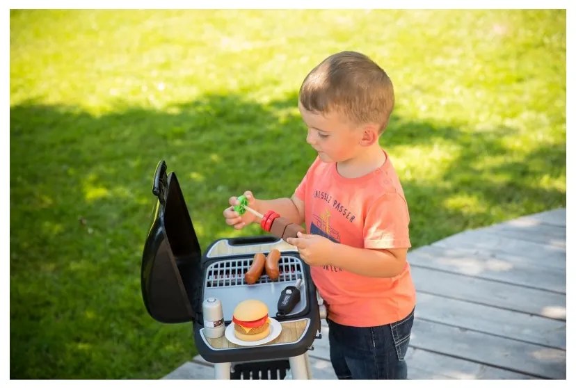 Smoby grill ogrodowy dla dzieci barbecue 18 akcesoriów
