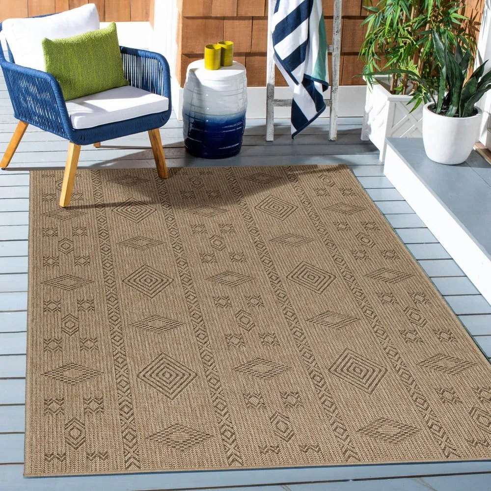 Dywan odpowiedni na zewnątrz w naturalnym kolorze 160x230 cm Dhaka – Ayyildiz Carpets