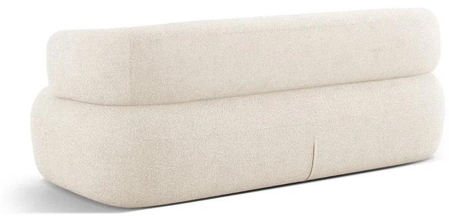 Beżowa sofa z materiału bouclé 178 cm Jenny – Micadoni Home