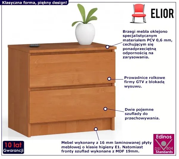 Minimalistyczna Komoda Do Biura Olcha R9-K13