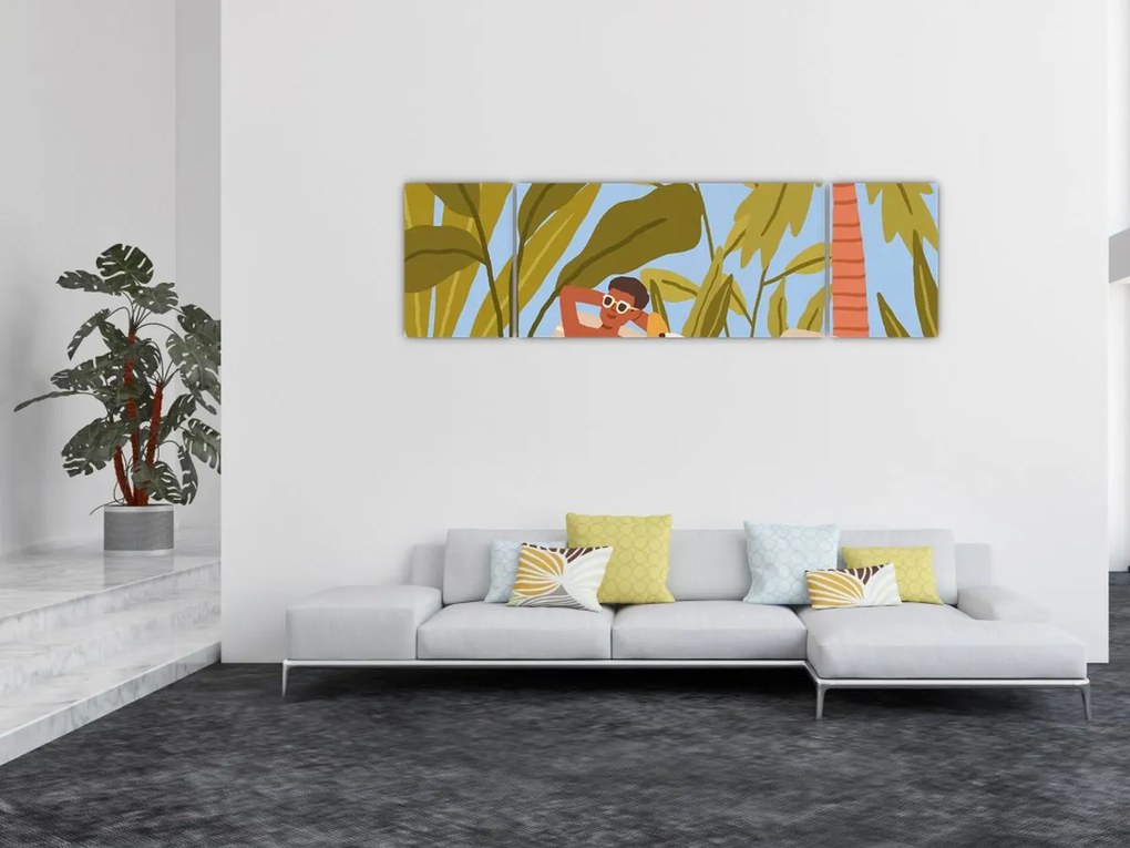 Obraz - Czas letni (170x50 cm)