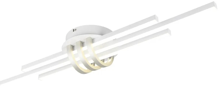 Biała lampa sufitowa LED 18x81 cm Cinto – Trio