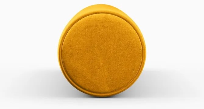Żółta aksamitna poduszka do sofy modułowej Rome Velvet – Cosmopolitan Design