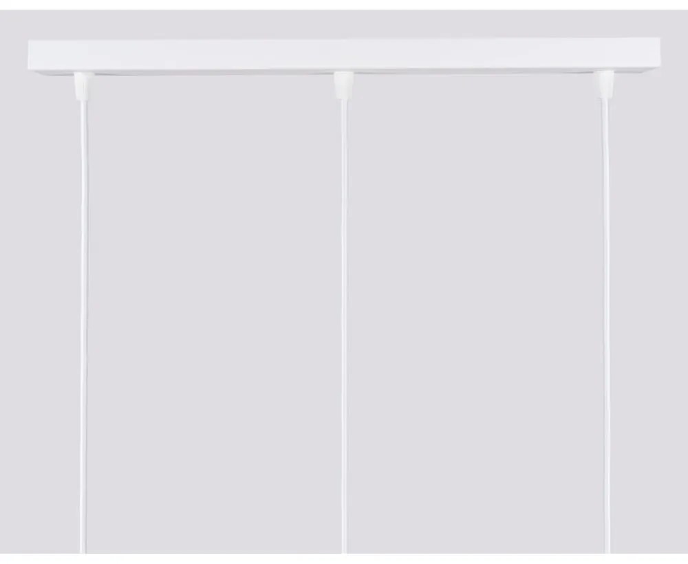 Biała lampa wisząca Gleam – Sollux