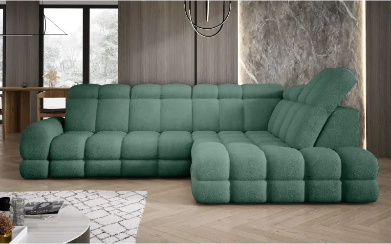 Narożnik TOLLO L Prawostronny z elektryczną regulacją siedziska Bubble 12 WERSAL
