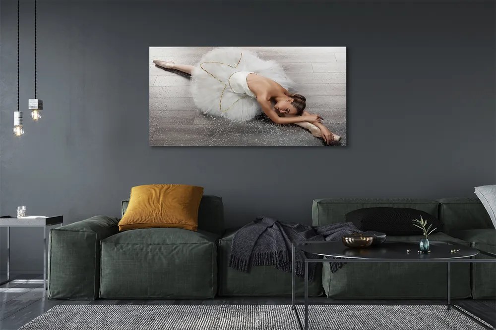 Zdjęcie na płótnie Baletnica w Bieli