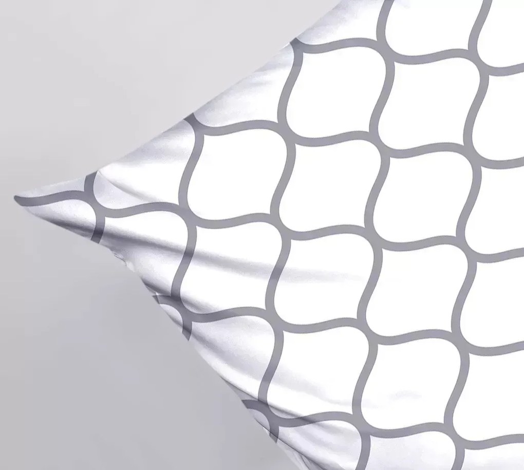 Pościel Bawełniana Greno Premium Decor 140x200 szara GRENO