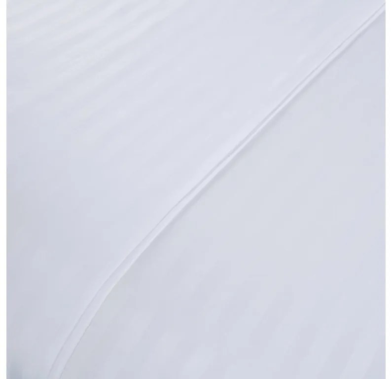 PrzytulneMieszkanie.pl PrzytulneMieszkanie.pl Hotelowa pościel z mikrowłókna JASMINE biała - pasek 2 cm Rozmiar pościeli: 70 x 90 cm | 140 x 200 cm