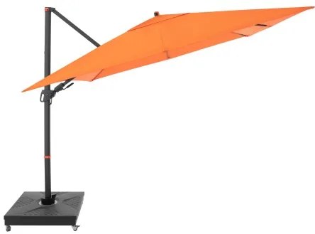 MyZone 280 x 280 cm - wahadłowy parasol ogrodowy z bocznym słupkiem : Substancja Desen - 816