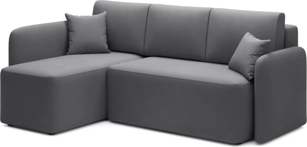 PROMOCJA Ciemnoszary narożnik HADSON prawy róg II klasa jakości Wersja: Prawy róg