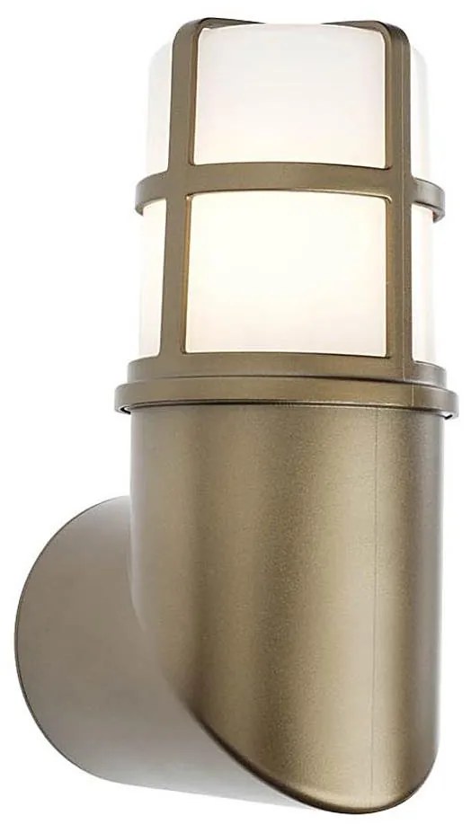 Redo 90196 - Lampa ścienna zewnętrzna TRITON 1xE27/28W/230V IP54 mosiądz