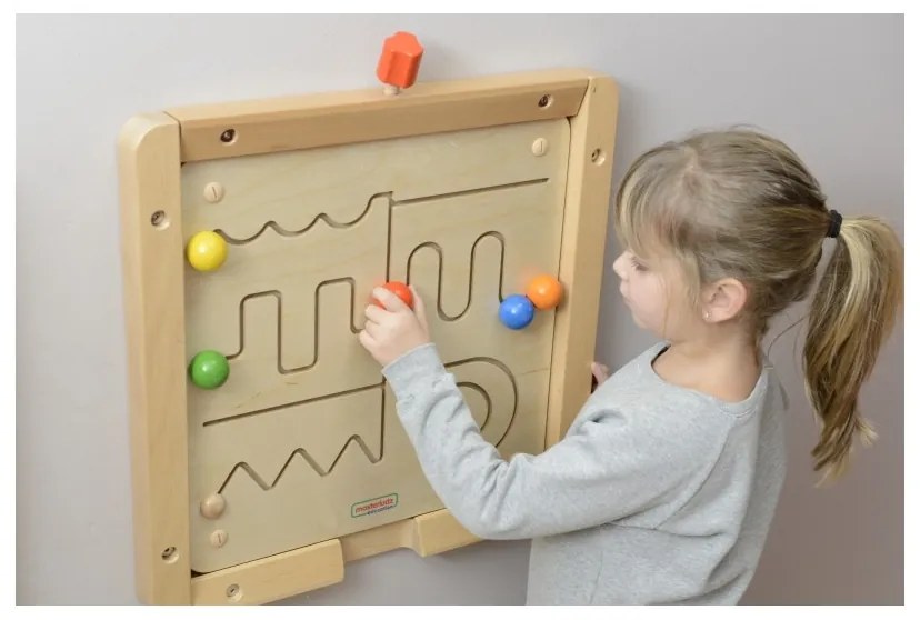 Masterkidz tablica edukacyjna labirynt montessori