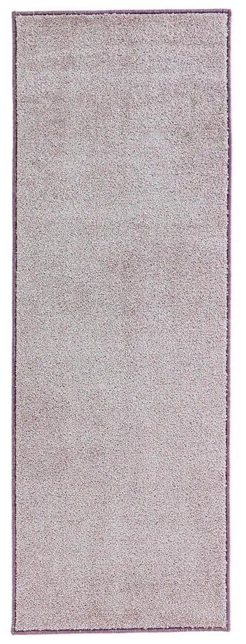 Różowy chodnik Hanse Home Pure, 80x300 cm