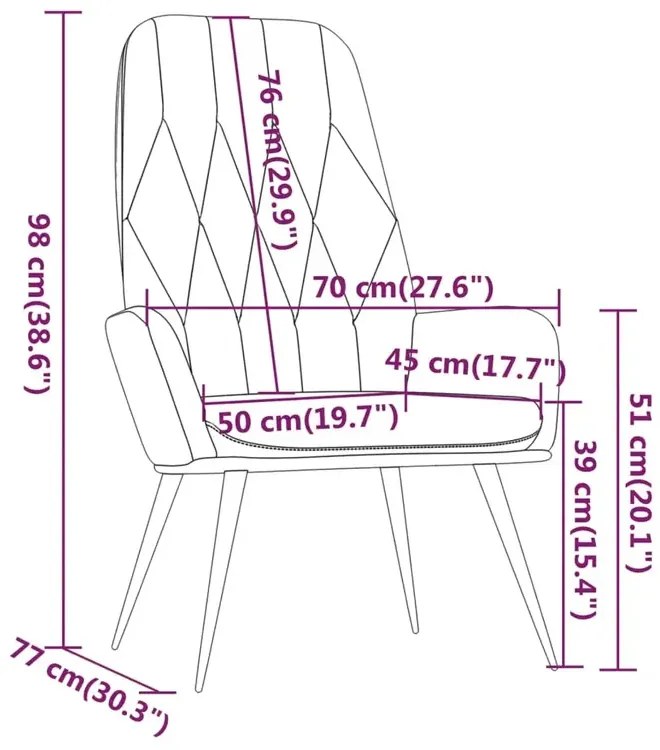Ciemnoszary welurowy fotel wypoczynkowy W6-C04