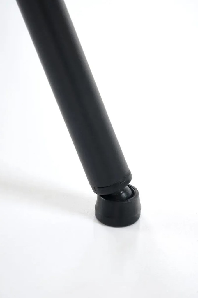 Krzesło tapicerowane K587 VELVET szare  HALMAR