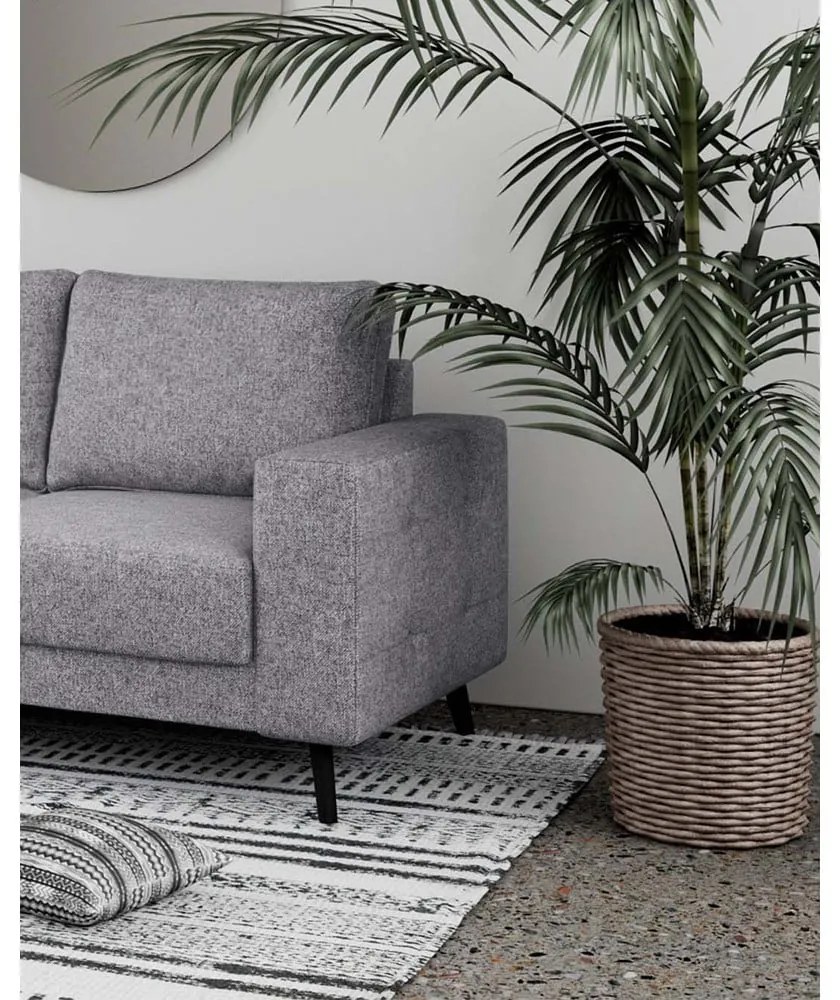 Szara sofa 168 cm Fynn – Ghado