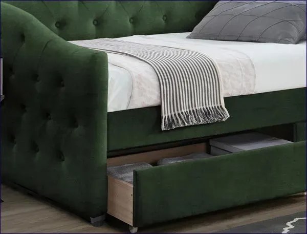 Pojedyncze Łóżko Z Szufladami S6-E69