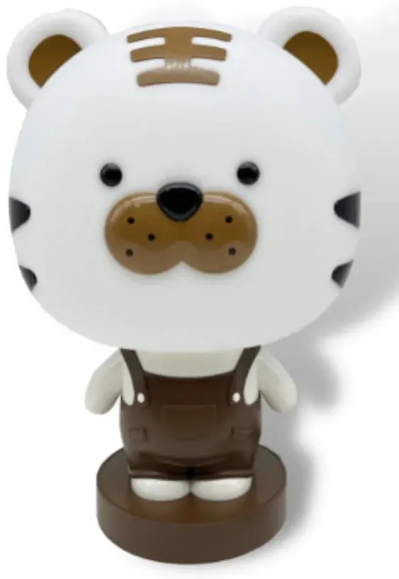 Brązowa Lampka Nocna Led Dziecięca H8-N39